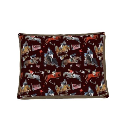 Showjumpers Pet Bed (Large(90cmx70cm))